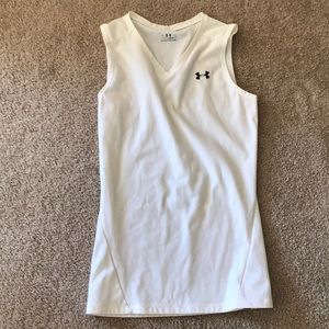 Under Armour women’s white sleeveless top